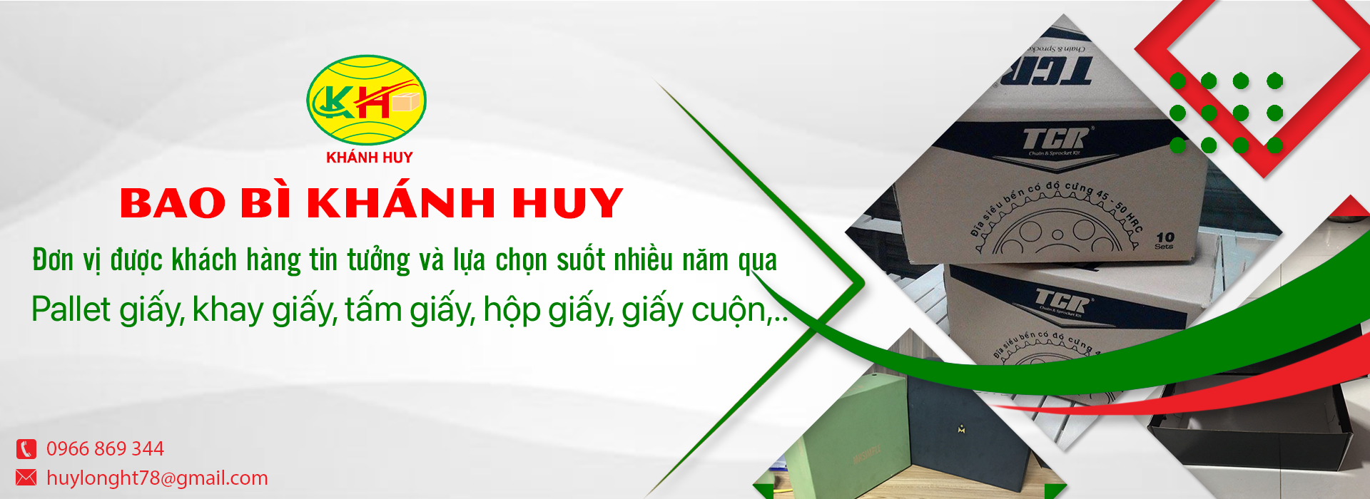 CÔNG TY TNHH SX TM DV BAO BÌ KHÁNH HUY
